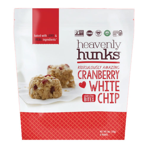 Heavenly Hunks Cookies Cranberry and White Chip