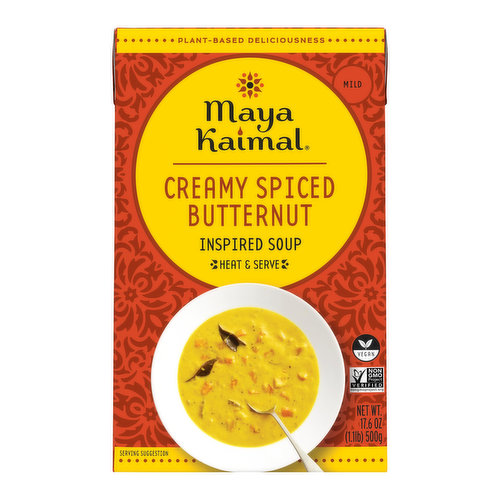 Maya Kaimal Mild Creamy Spiced Butternut Inspired Soup