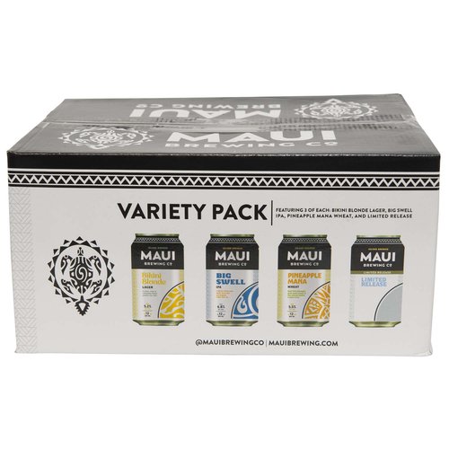 Maui Brew Variety Pack, Cans (Pack of 12)