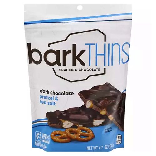 Bark Thins Dark Chocolate Pretzel & Sea Salt