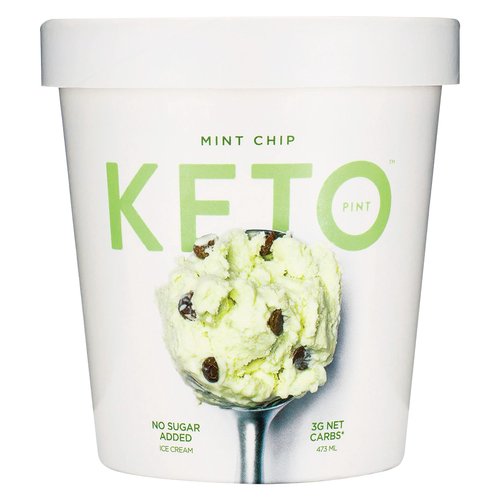 Keto Ice Cream Mint Chip