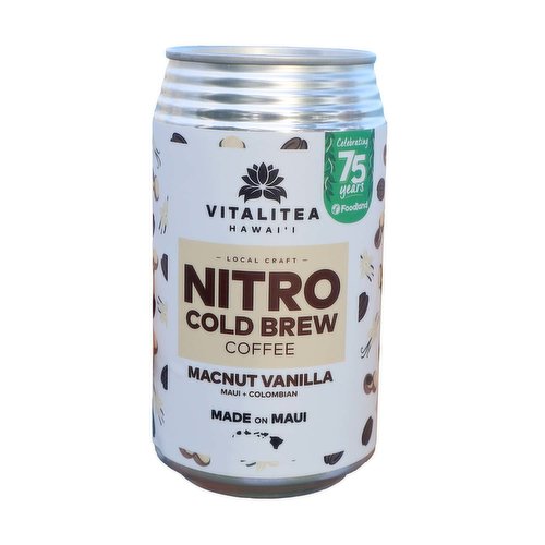 Vitalitea Nitro Coffee Mac Nut