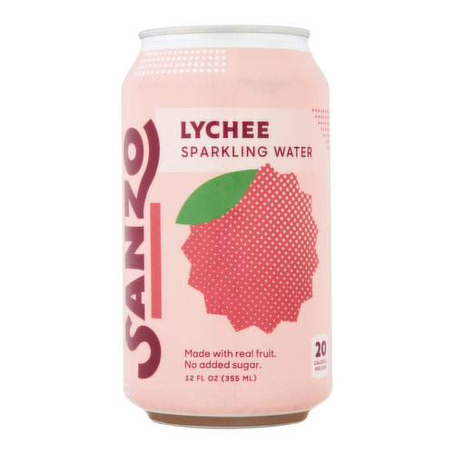 Sanzo Lychee Sparkling Water (Single)