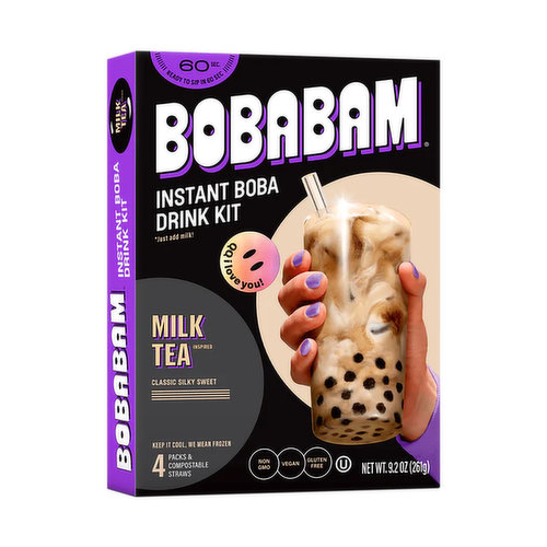 Bobabam Milk Tea Instant Boba Drink