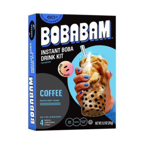 Bobabam Coffee Instant Boba Drink