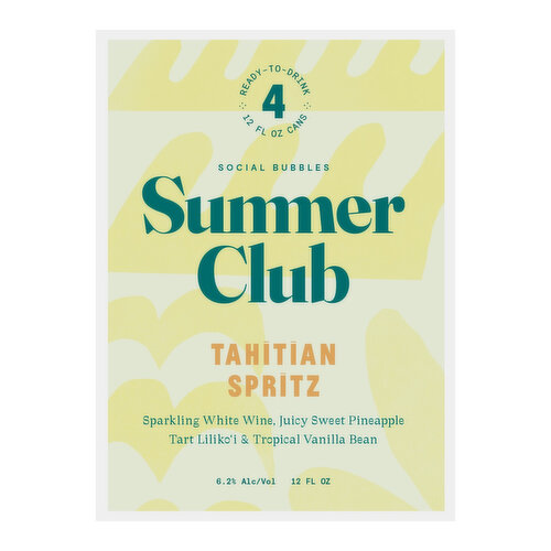 Summer Club Tahitian Spritz (4-pack)