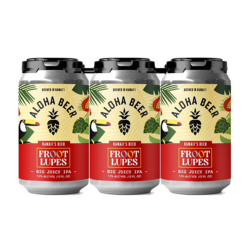 Aloha Beer Froot Lupes Cans (6-pack)