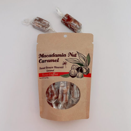 Sbh Kona Coffee Macadamia Nut Caramels