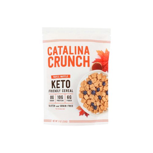 Catalina Crunch Keto Cereal, Maple Waffle