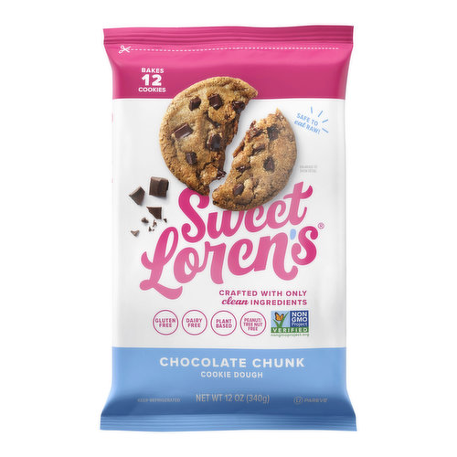 Sweet Loren's Gluten Free Chocolate Chunk Cookie Dough