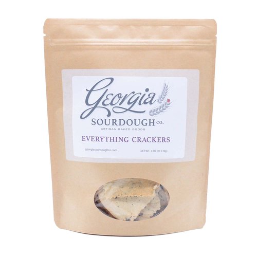 Georgia Sourdough Everything Crackers