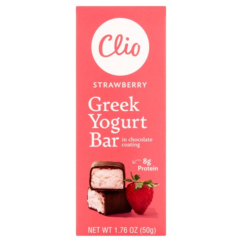 Clio Yogurt Bars Strawberry