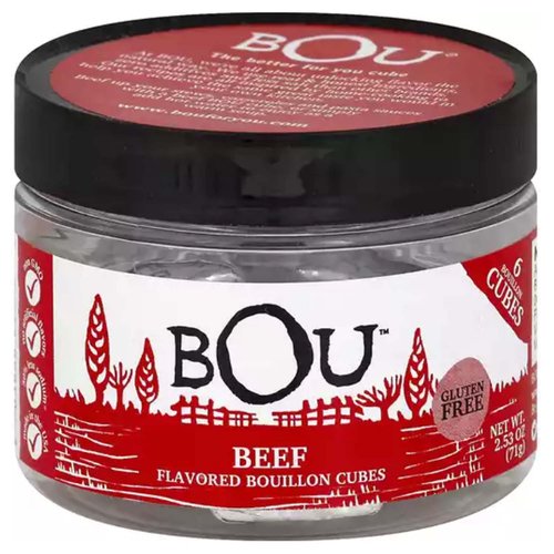 BOU Bouillon Cubes, Beef