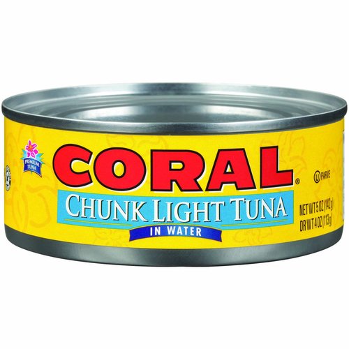 Coral Chunk Light Tuna in Water