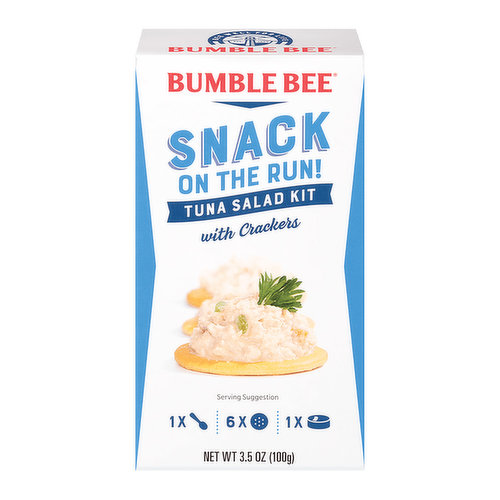 Bumble Bee Snack On The Run, Tuna with Crackers