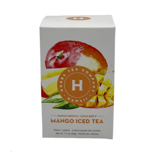 Hobbs Tea Hawaii Grown Mango Iced Tea