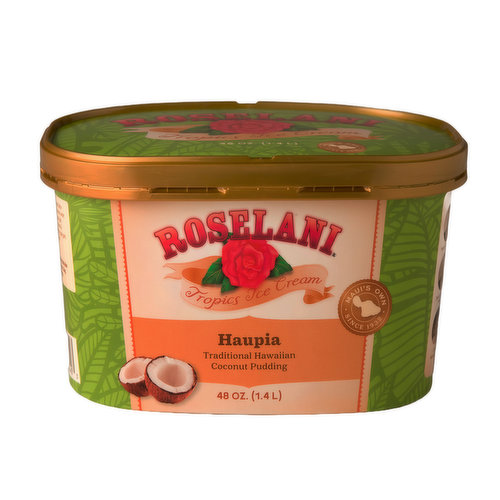 Roselani Haupia Ice Cream