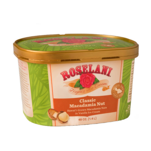 Roselani Classic Macadamia Nut Ice Cream