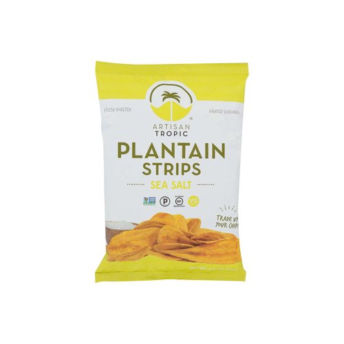 Artisan Tropic Plantain Strips, Sea Salt