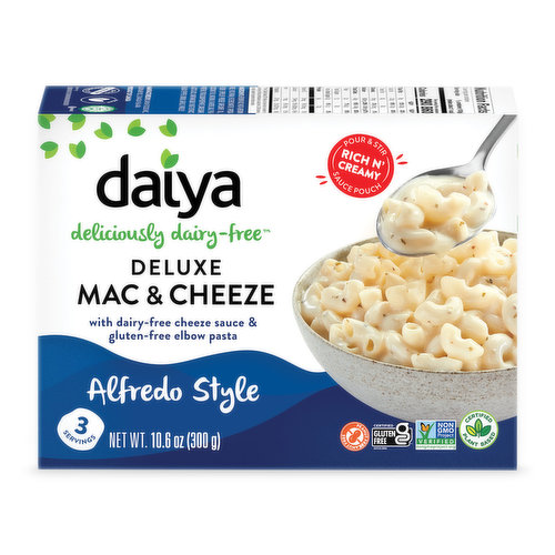 Daiya Alfredo Style Deluxe Cheesy Macaroni