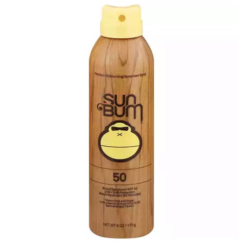 Sun Bum Moisturizing Sunscreen Spray, SPF 50