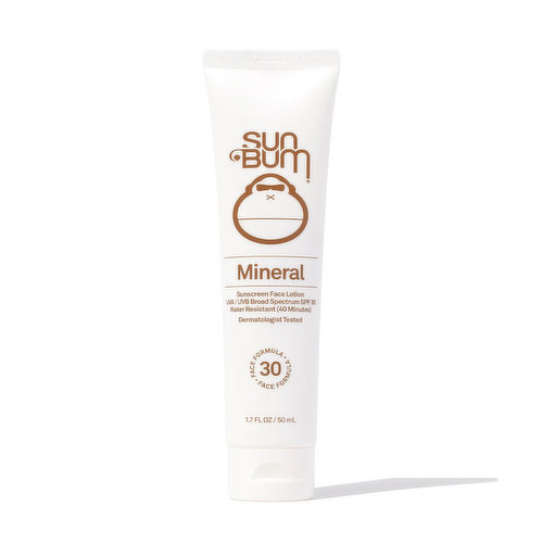 Sun Bum Mineral Lotion Face SPF 30