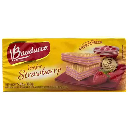 Bauducco Wafer, Strawberry