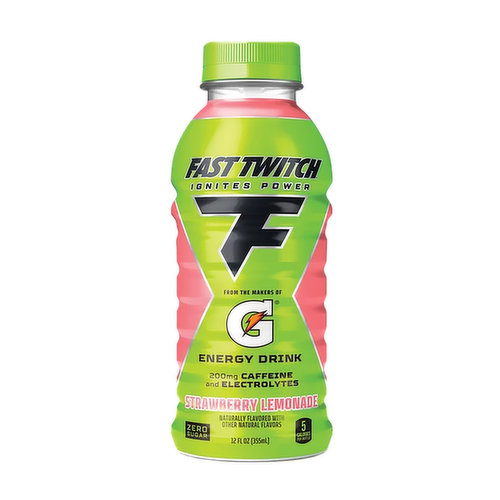 Gatorade Fast Twitch Enrgy Strawberry Lemonade