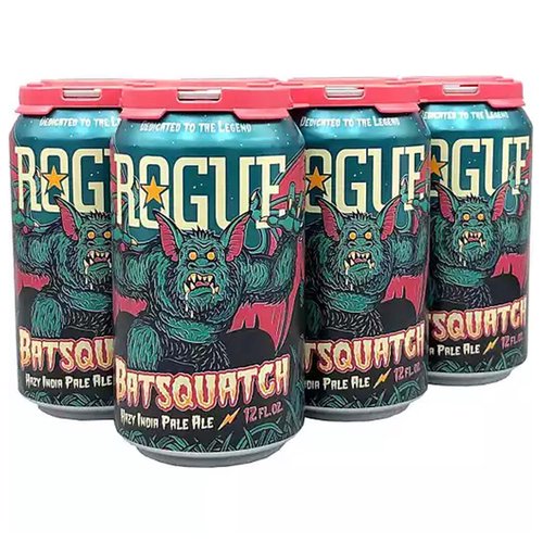 Rogue Batsquatch Ipa Beer, Cans (6-pack)