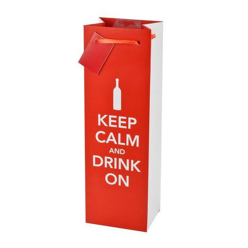 Keep Calm Wine Bag