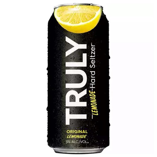 Truly Hard Seltzer Beer, Original Lemonade