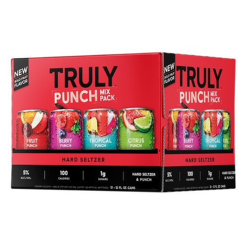 Truly Punch Selzter Variety