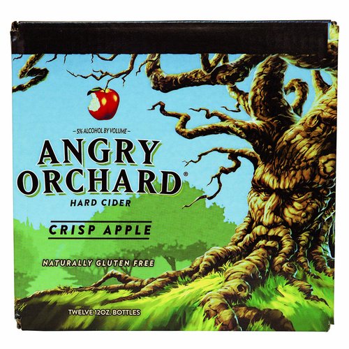 Angry Orchard Crisp Apple, Bottles (Pack of 6)