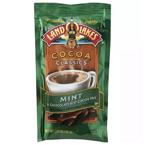 Land O Lakes Cocoa Classics Mint & Chocolate Hot Cocoa Mix 