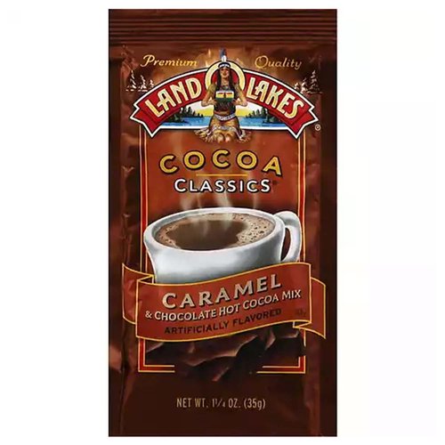 Land O' Lakes Hot Cocoa Mix, Caramel & Chocolate