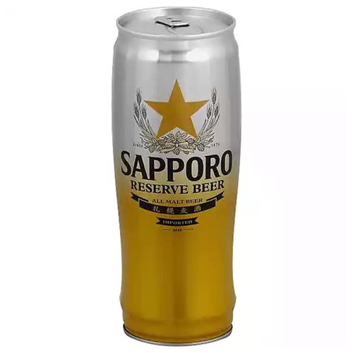 Sapporo Reserve Beer, All Malt