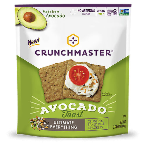 Crunchmaster Avocado Toast Cracker Ultimate Everything