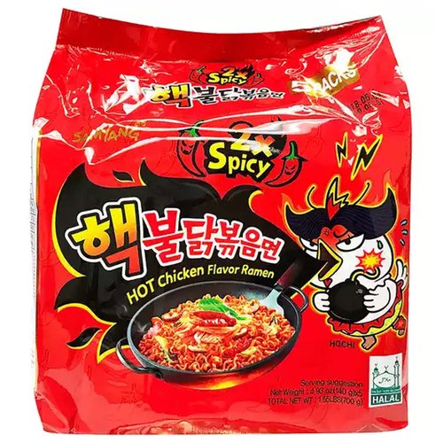 ekstremt Møntvask Ulydighed Samyang 2X Spicy Chicken Flavor Ramen