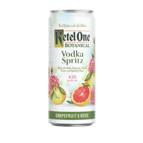 Ketel One Grapefruit & Rose Vodka Spritz (Single Can)