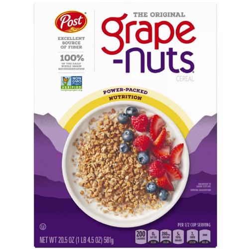 Post Grape Nuts Cereal