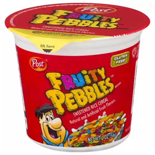Fruity Pebbles Cereal Cup