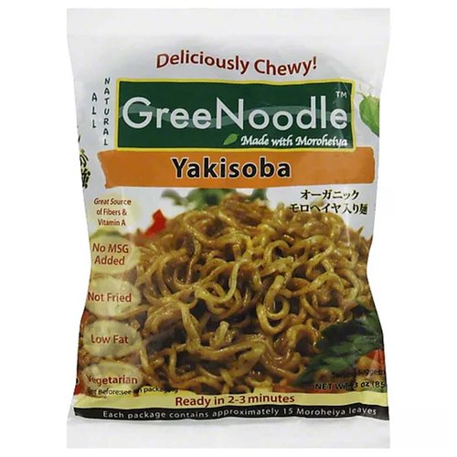 GreeNoodle Instant Noodle Soup, Yakisoba