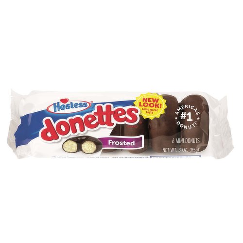 Hostess Frosted Chocolate Mini Donettes