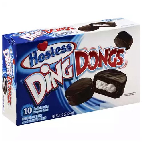 Hostess Chocolate Ding Dongs