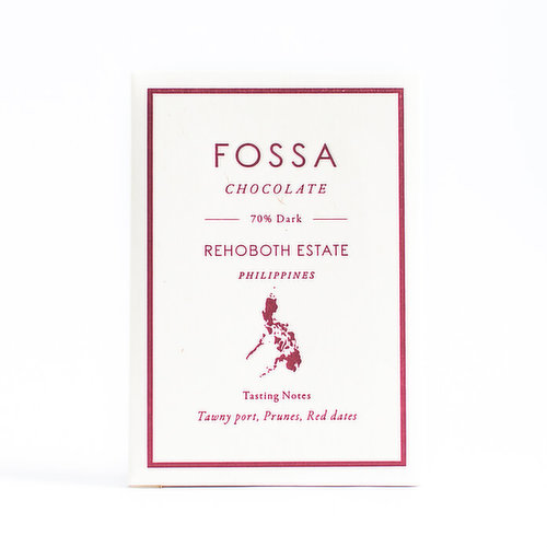 Fossa Rehoboth Estate 70% Dark Chocolate