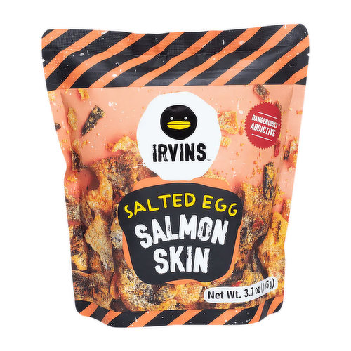 Irvins Salted Egg Salmon Skin