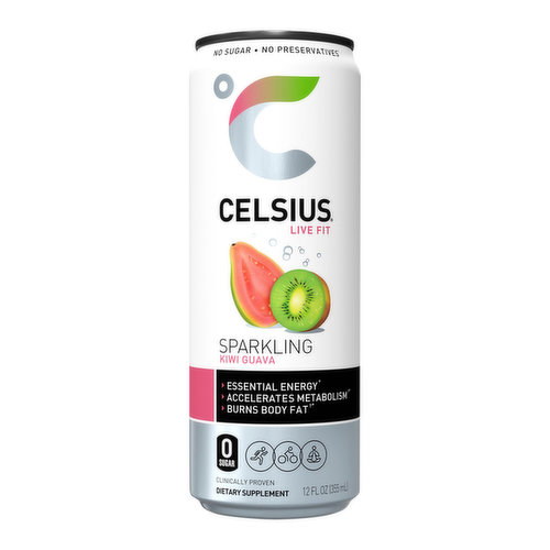 Celsius Energy Drink Sparkling Kiwi Guava