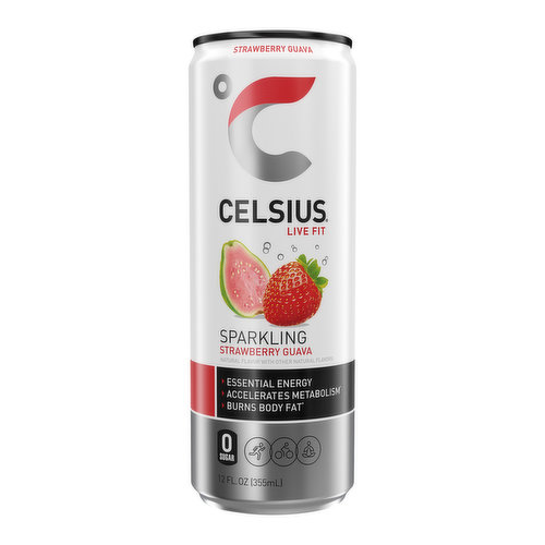 Celsius Live Fit Strawberry Guava