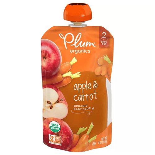 Plum Organics Apple & Carrot, 2