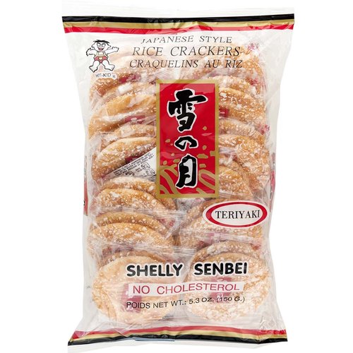 Shelly Senbei Rice Crackers, Teriyaki